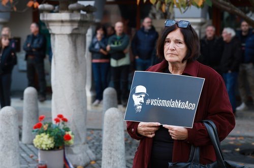 Protestni shod v Novem mestu