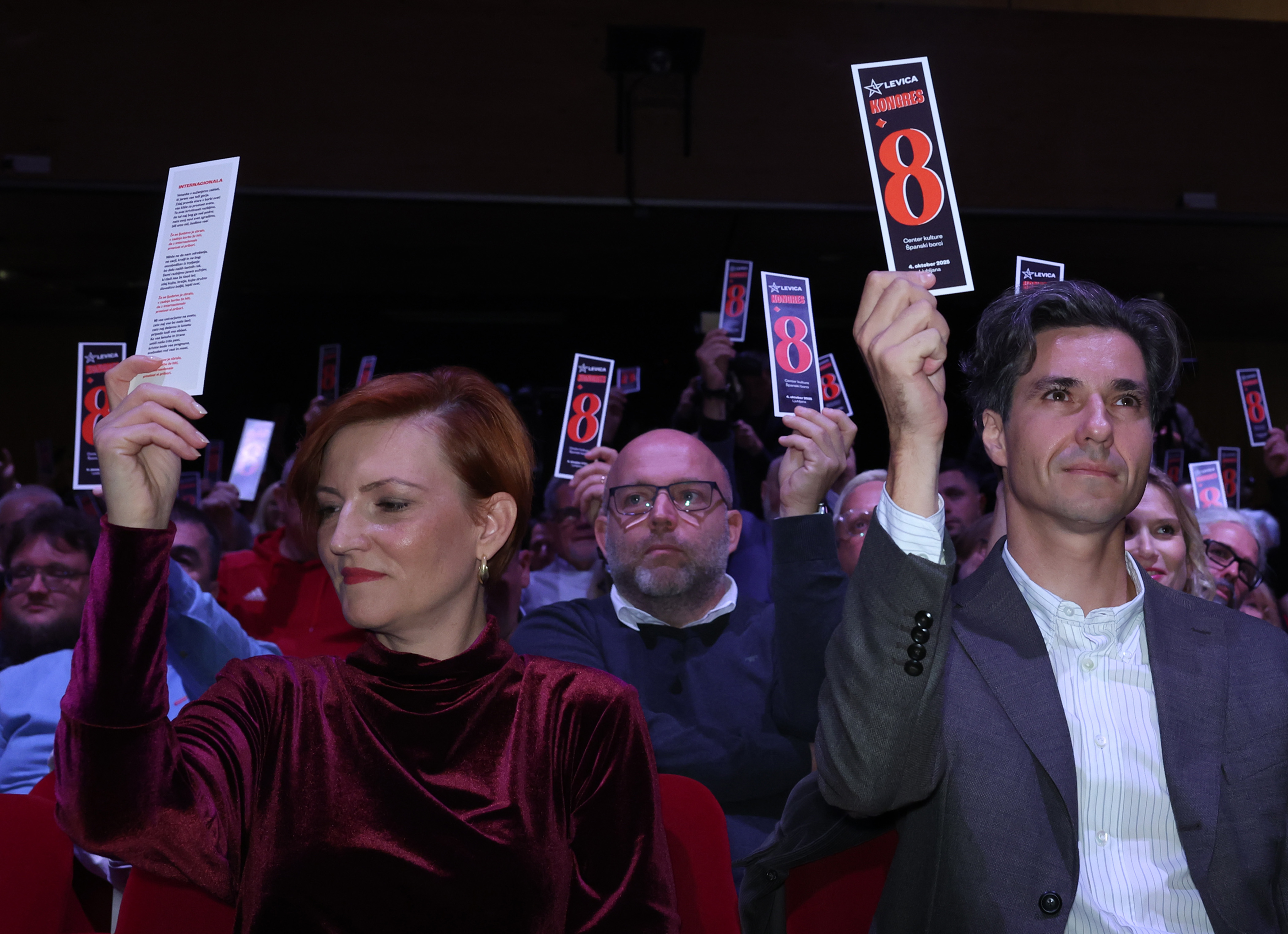 Luka Mesec, Asta Vrečko